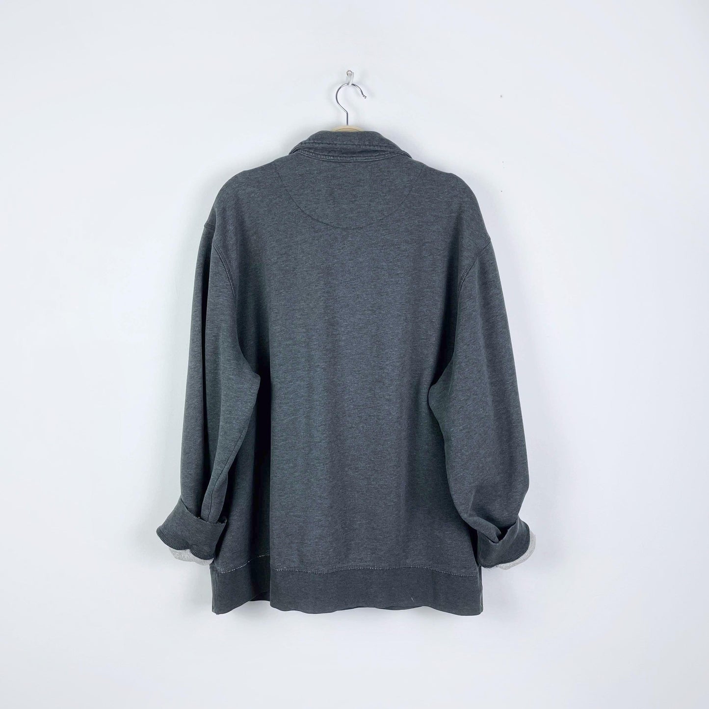 00's roots original cooper relaxed 1/4 zip stein - size xl