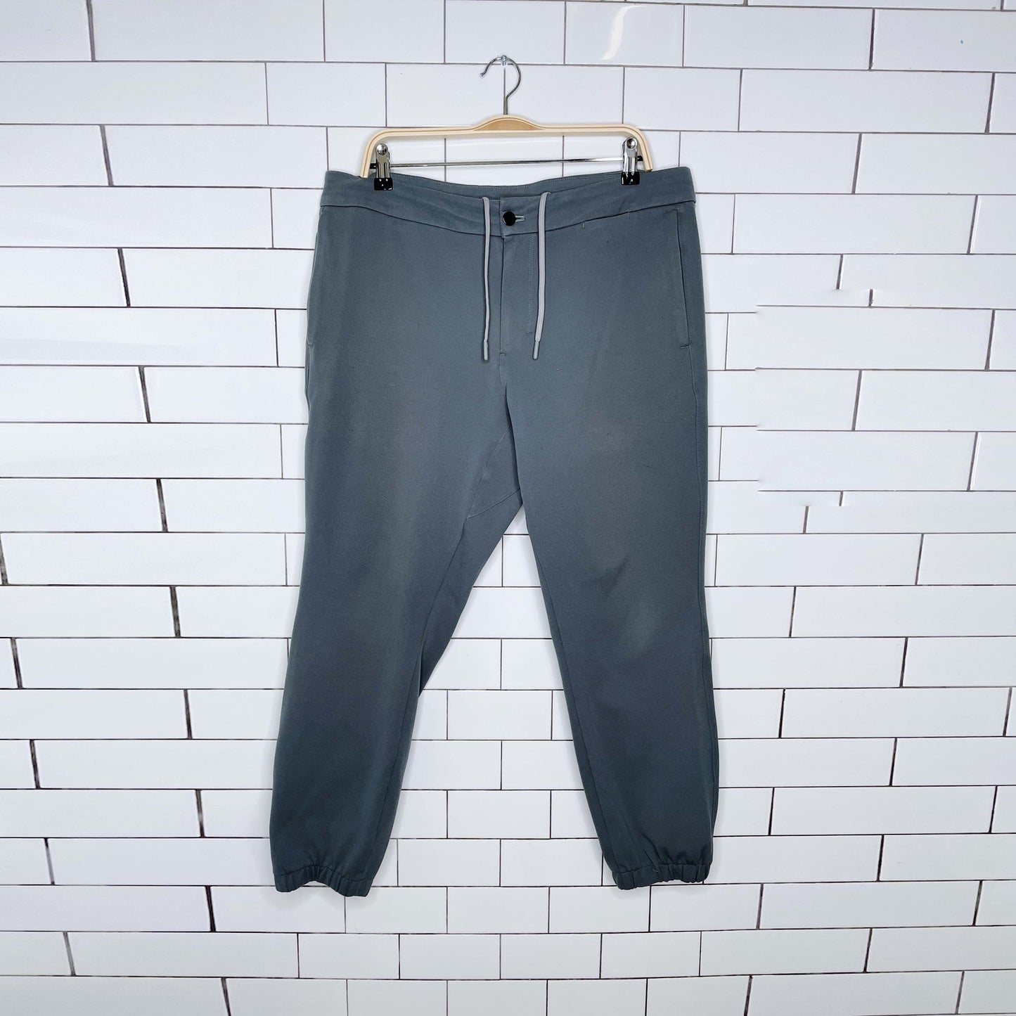 men's lululemon trouser jogger with drawstring - size large/xl
