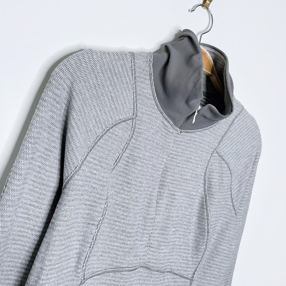 lululemon runderful 1/2 zip rulu long sleeve pullover