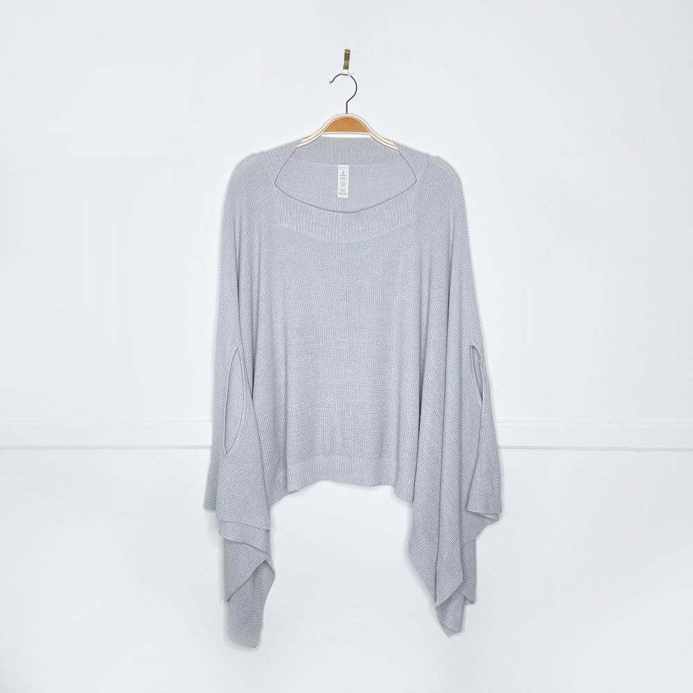 lululemon 2021 forward flo poncho boolux-tencel-cashmere