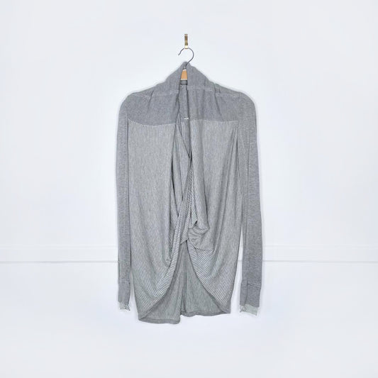 lululemon iconic sweater wrap boolux - tencel - cashmere