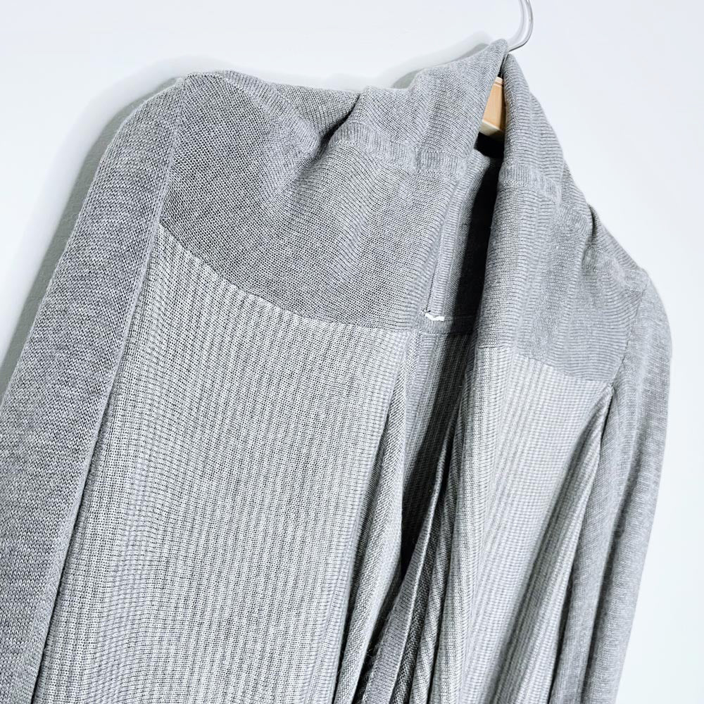 lululemon iconic sweater wrap boolux - tencel - cashmere
