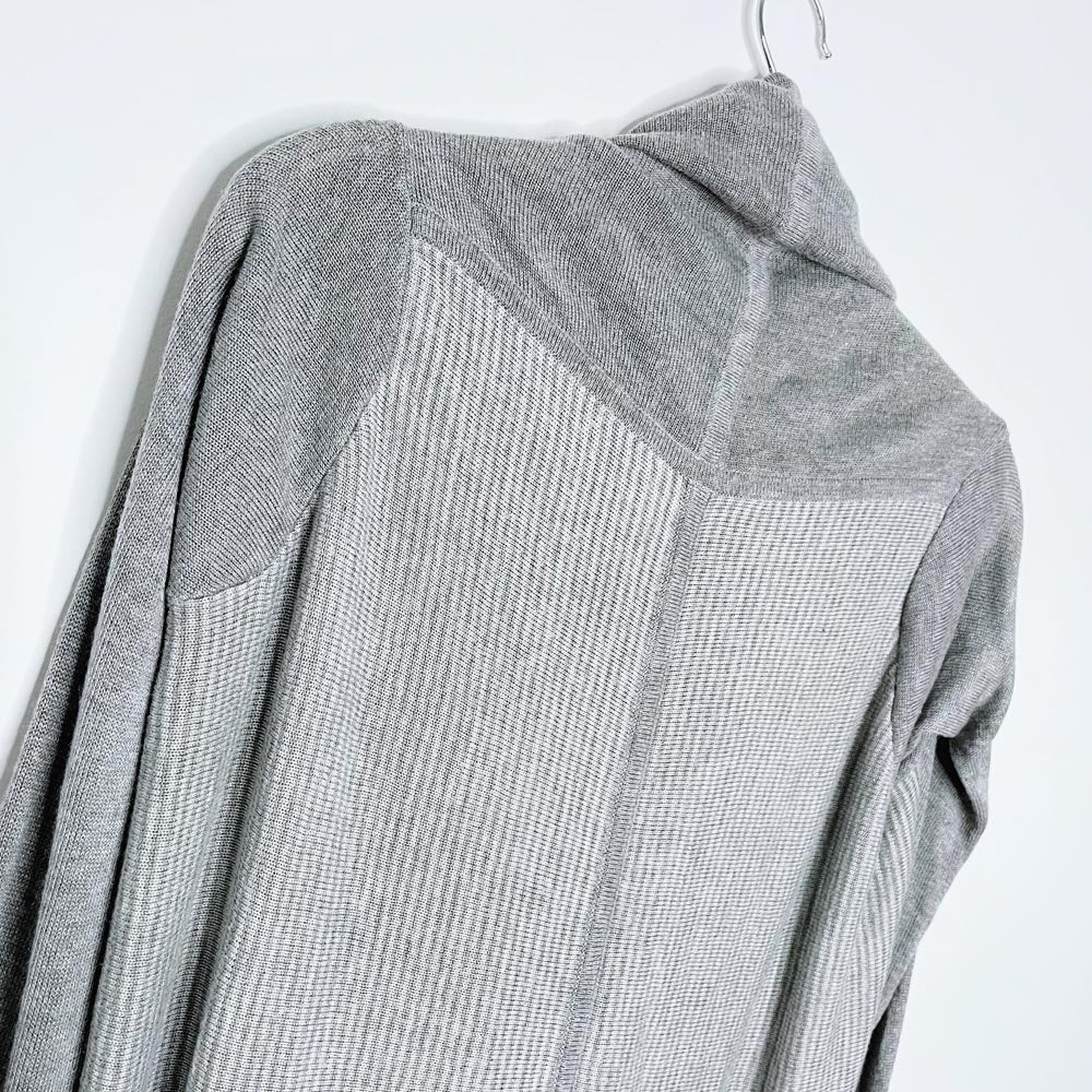 lululemon iconic sweater wrap boolux - tencel - cashmere