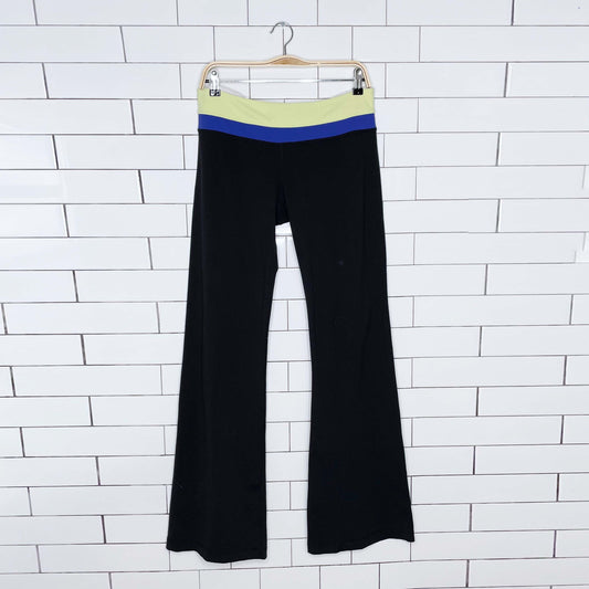 lululemon 2012 groove flare leg pants - size 10 tall