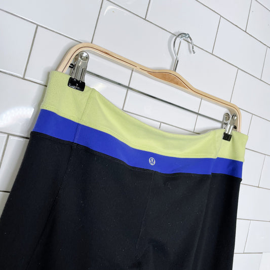 lululemon 2012 groove flare leg pants - size 10 tall