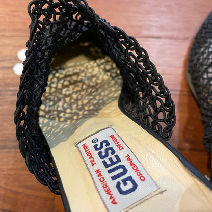 vintage 90s guess crochet mules - size 7.5