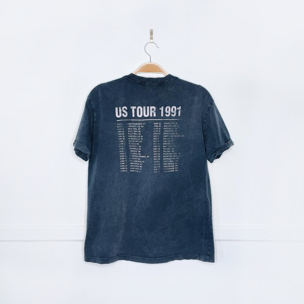 guns n roses 2016 tour 1991 rolled sleeve tee