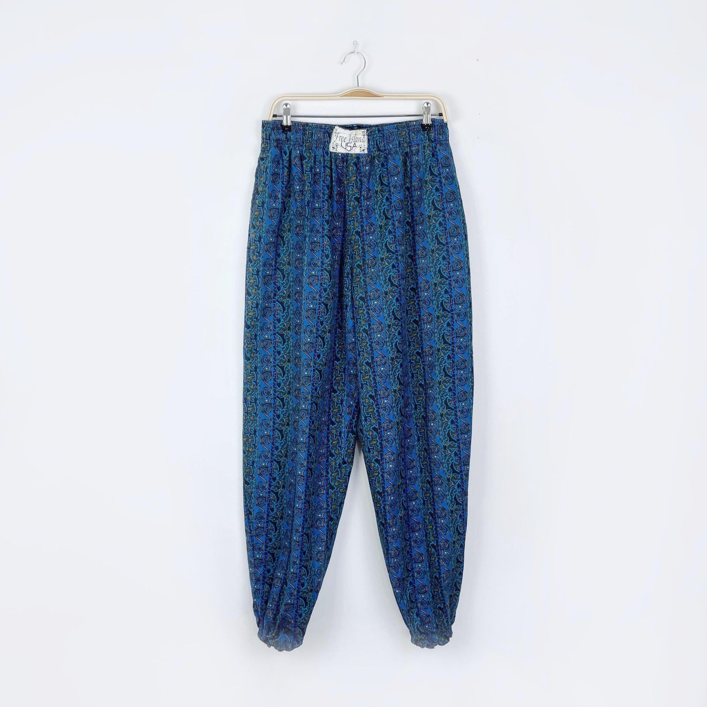 vintage 90s free island USA gym bro pants - size xl