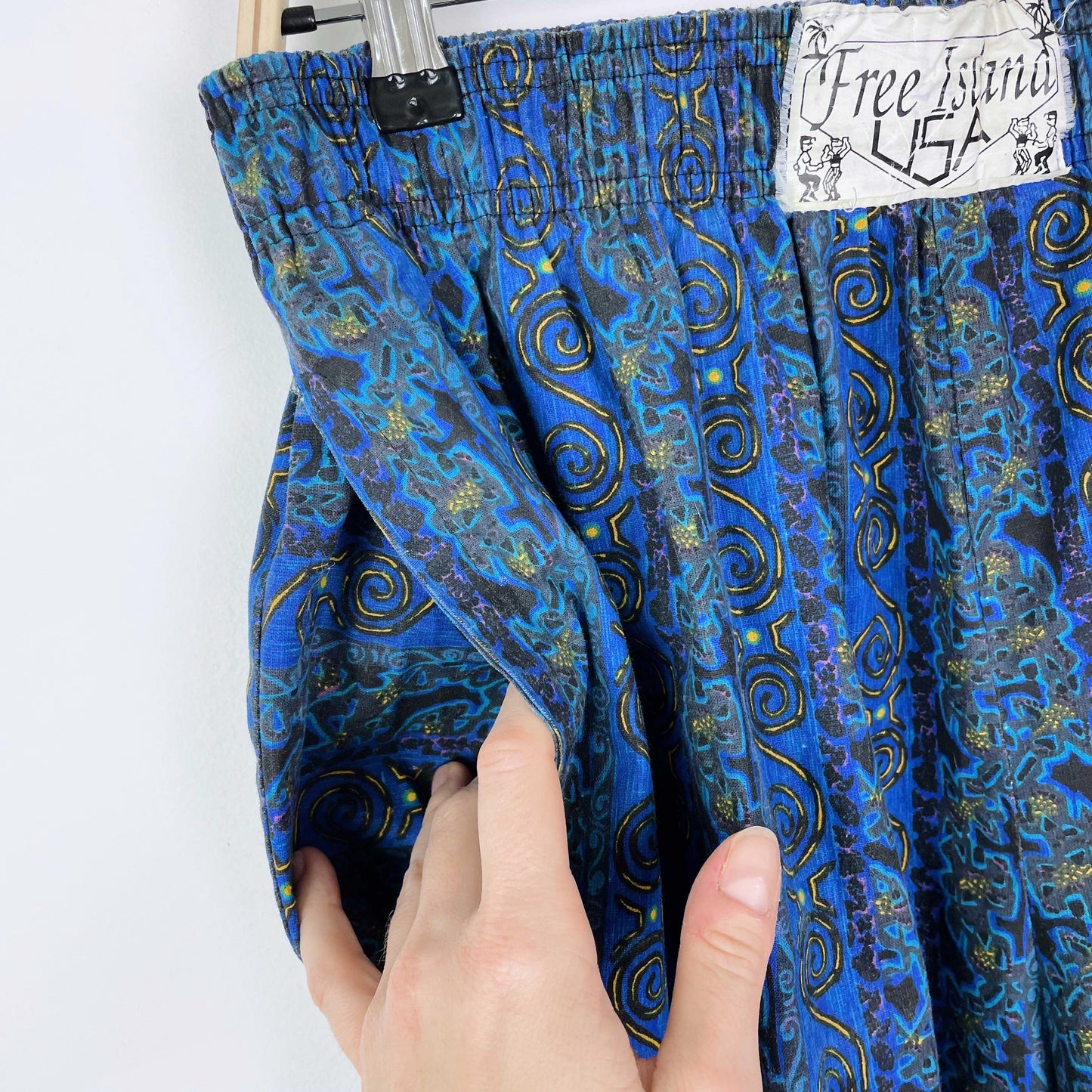 vintage 90s free island USA gym bro pants - size xl