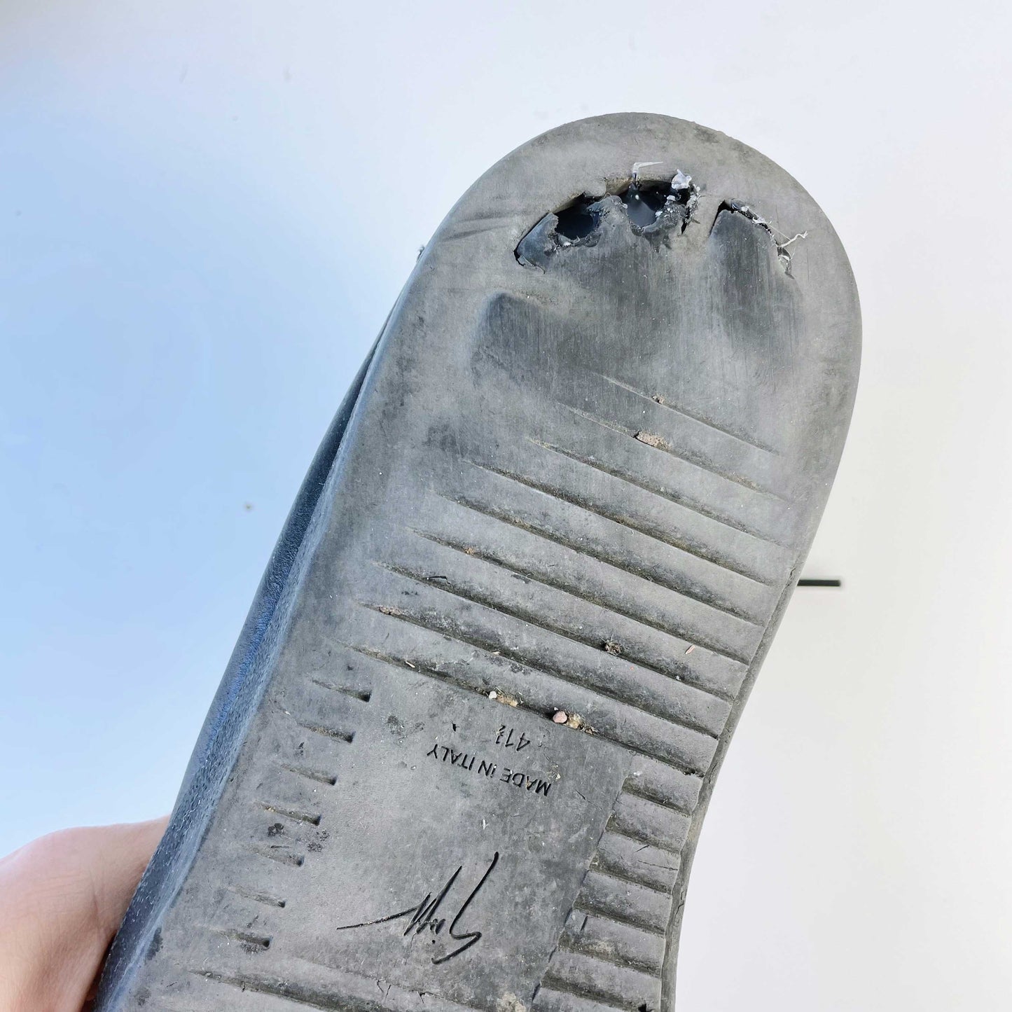 giuseppe zanotti high top leather sneakers