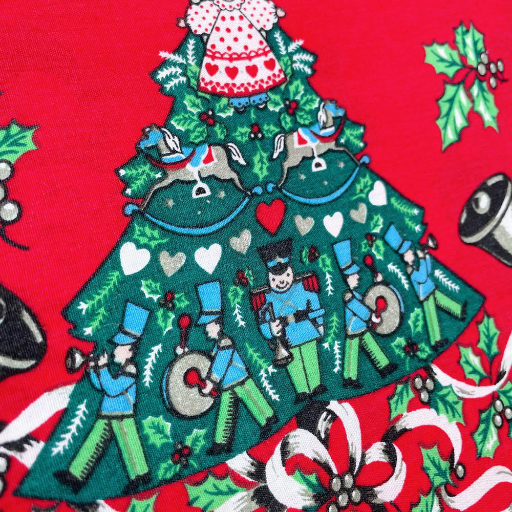 handmade christmas doll angels table cloth