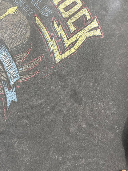 hard rock cafe acid wash faded graphic tee - good market thrift store