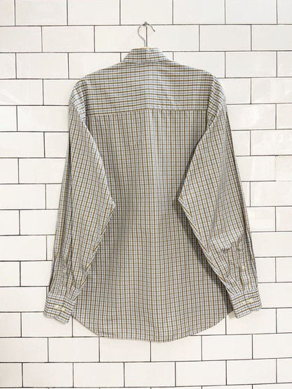 harry rosen check dress shirt | made in Italy - good market thrift store