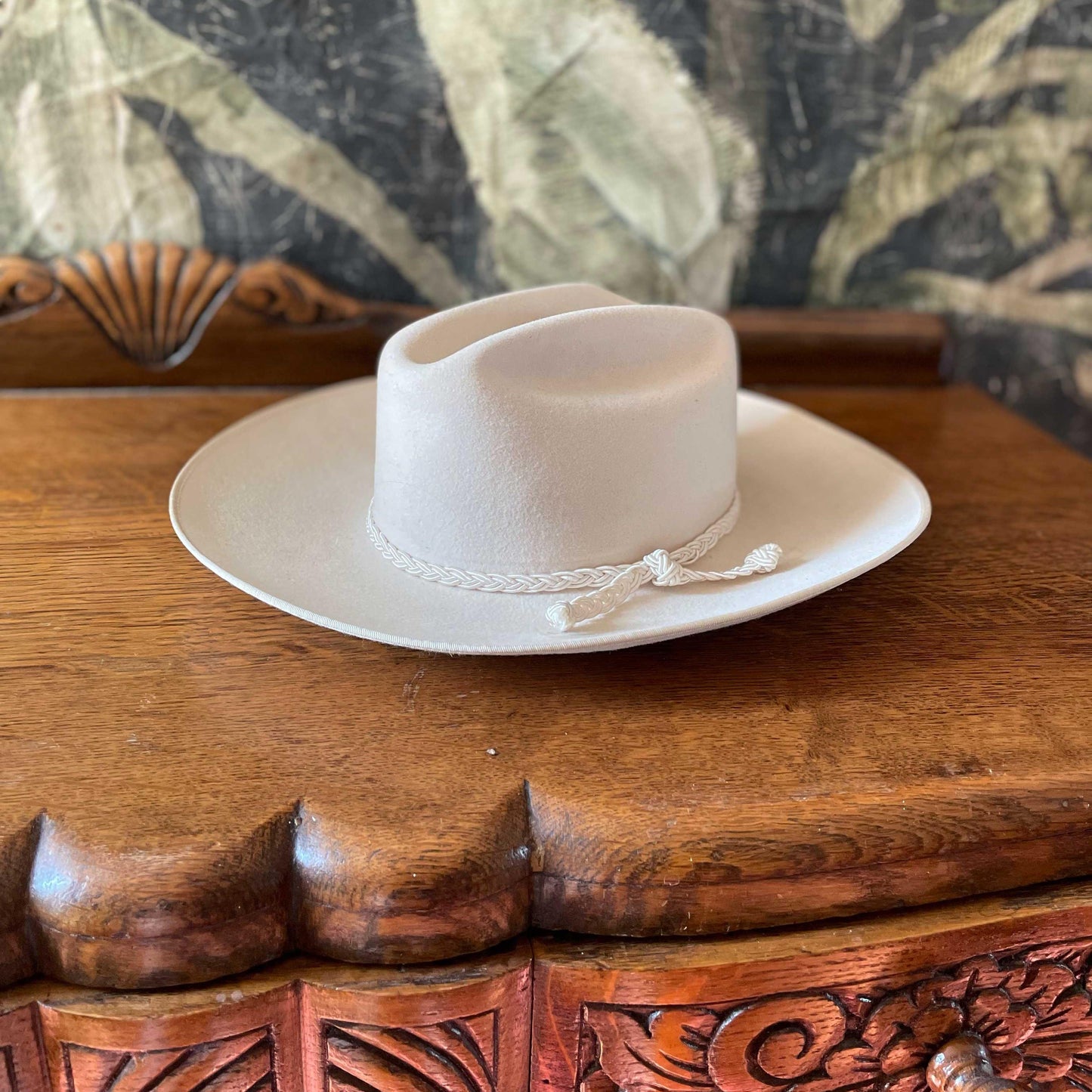 vintage 60s HBC felted wool 'stampede' cowboy hat - size 6 5/8