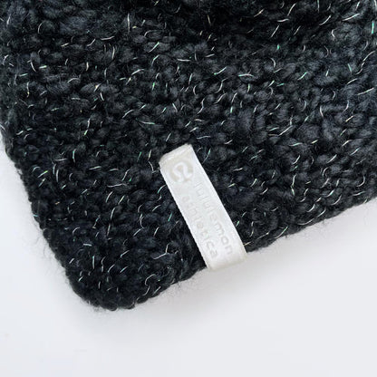 lululemon wool-blend metallic knit pom toque