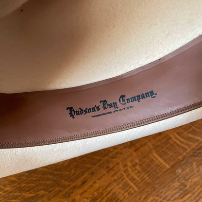 vintage 60s HBC felted wool 'stampede' cowboy hat - size 6 5/8