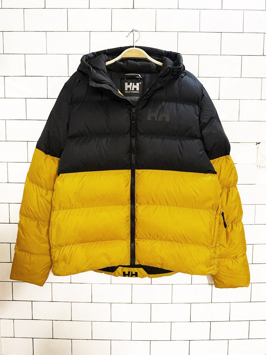 helly hansen 2024 "active puffy jacket" hooded short puffer coat - good market thrift store