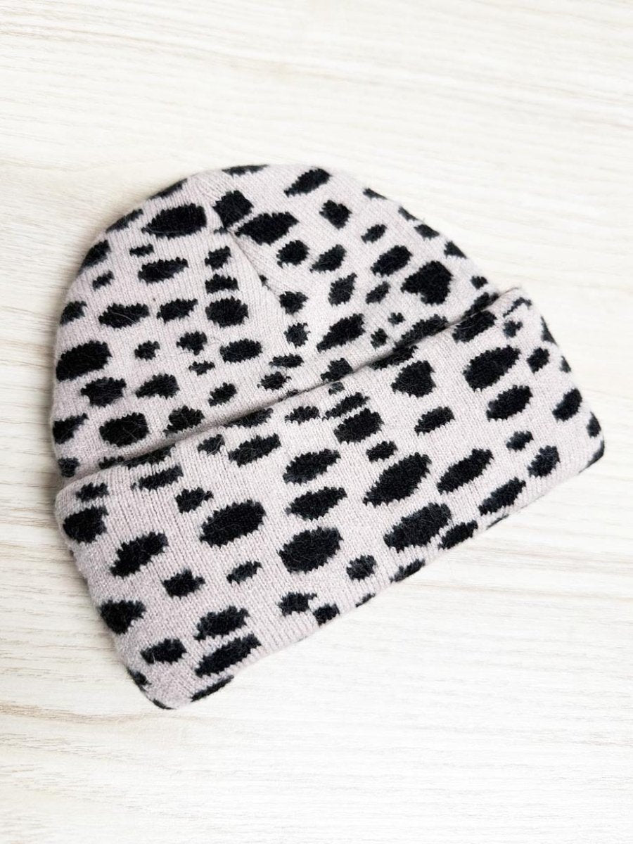 herschel animal print toddler beanie - good market thrift store