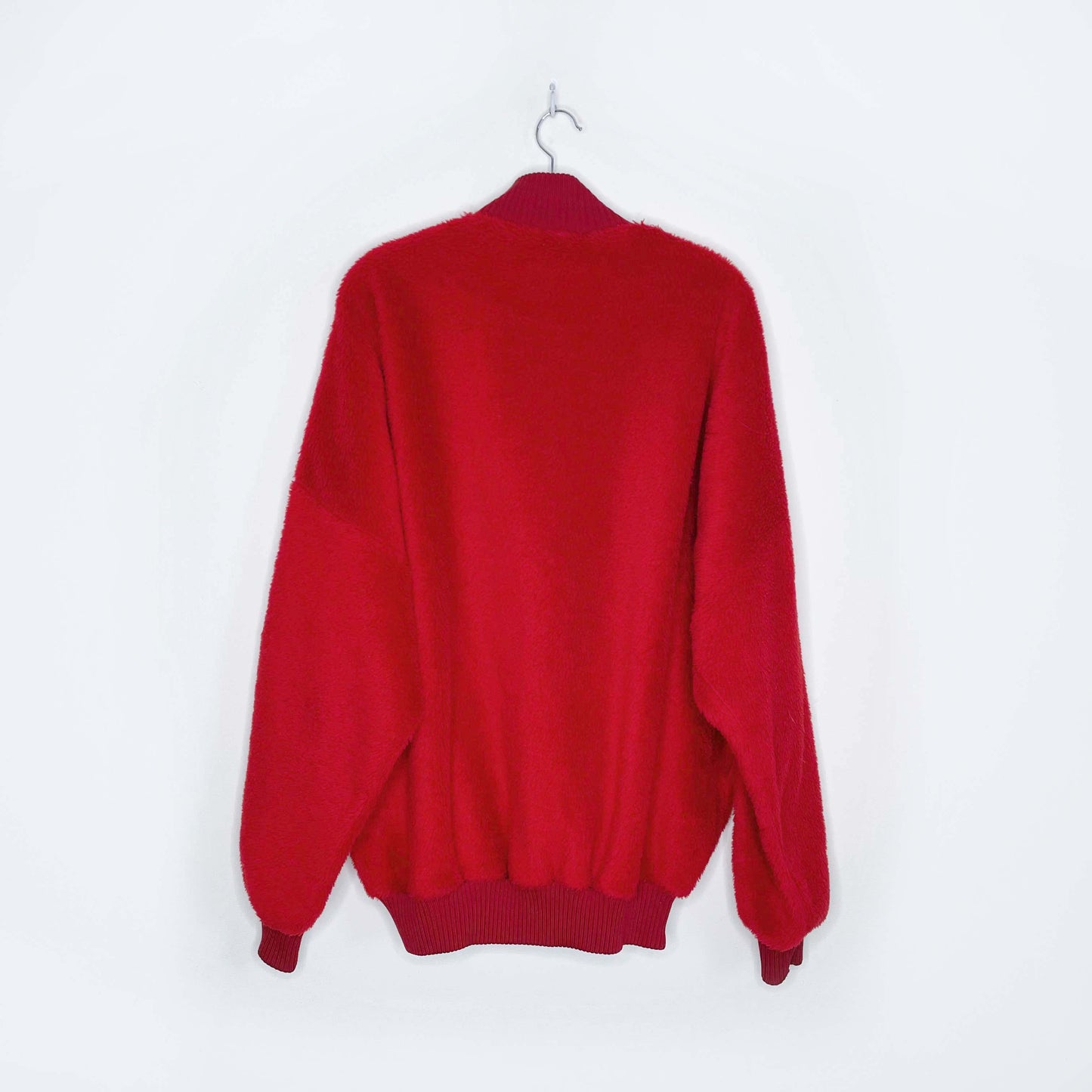 vintage helly hansen deep pile fleece sweater - size xxl