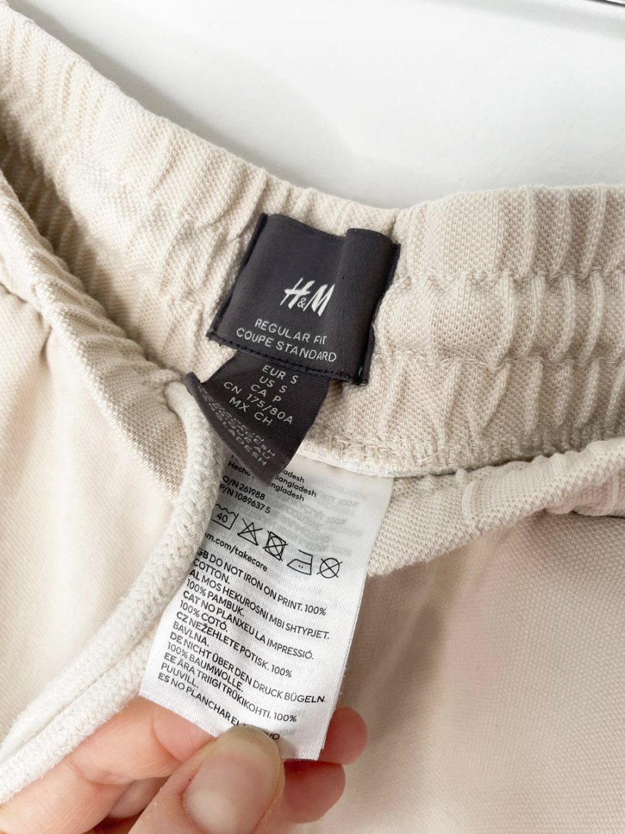 h&m arôme amour pique resort short - good market thrift store