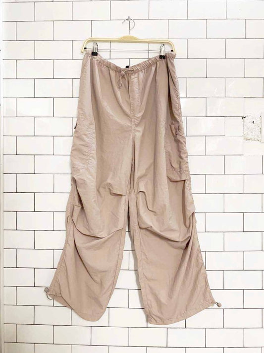 h&m baggy rave skater parachute pants - good market thrift store