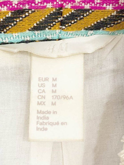 h&m boho embroidered belted wrap jacket - good market thrift store