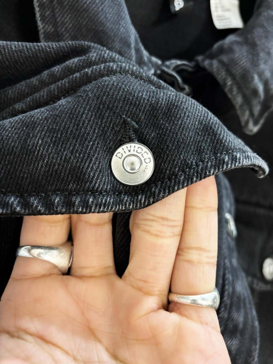 h&m faded denim chore jacket - good market thrift store