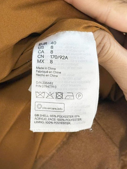 h&m faux shearling boxy fleece teddy coat - good market thrift store