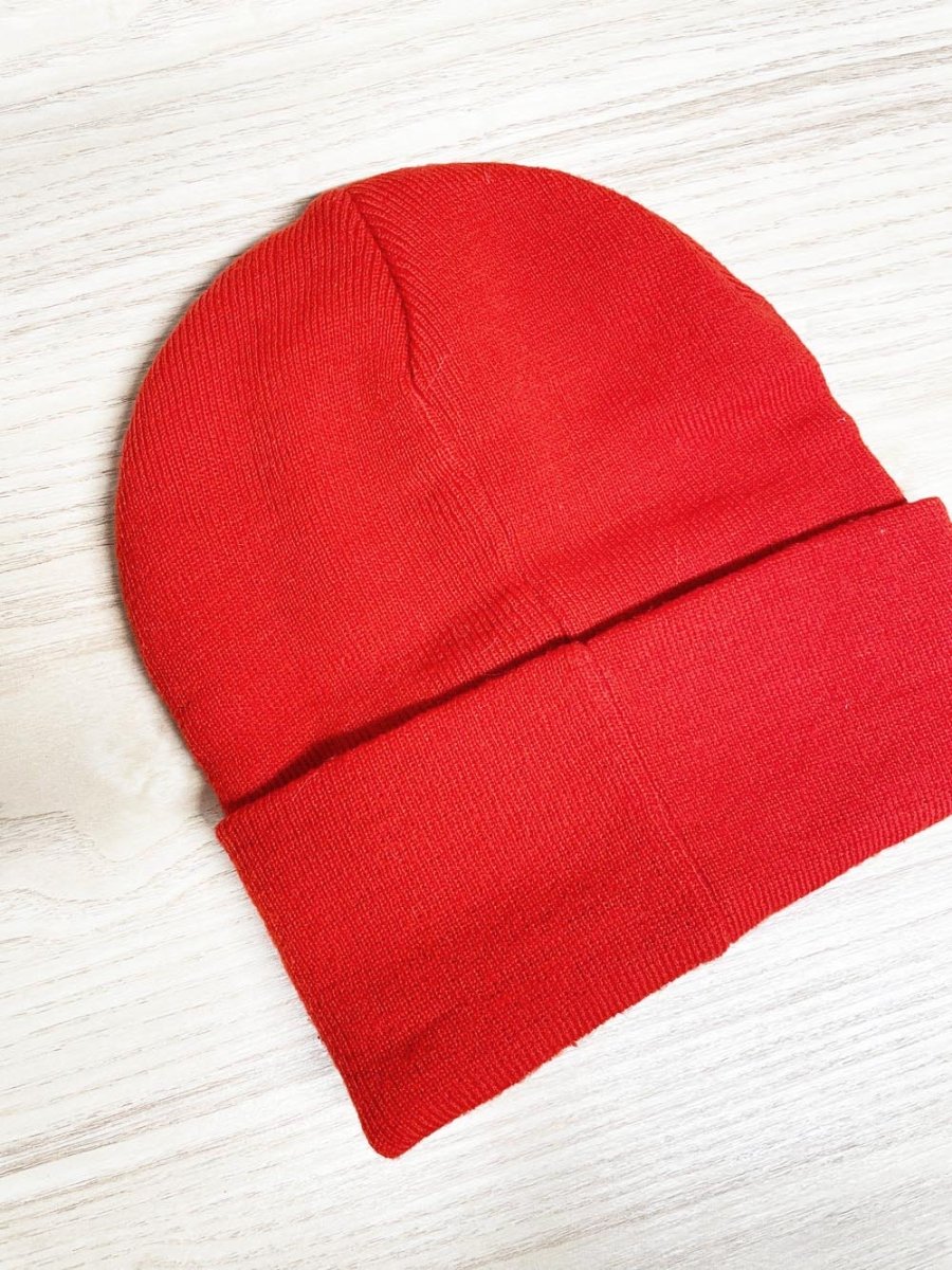 h&m new york spellout knit toque - good market thrift store