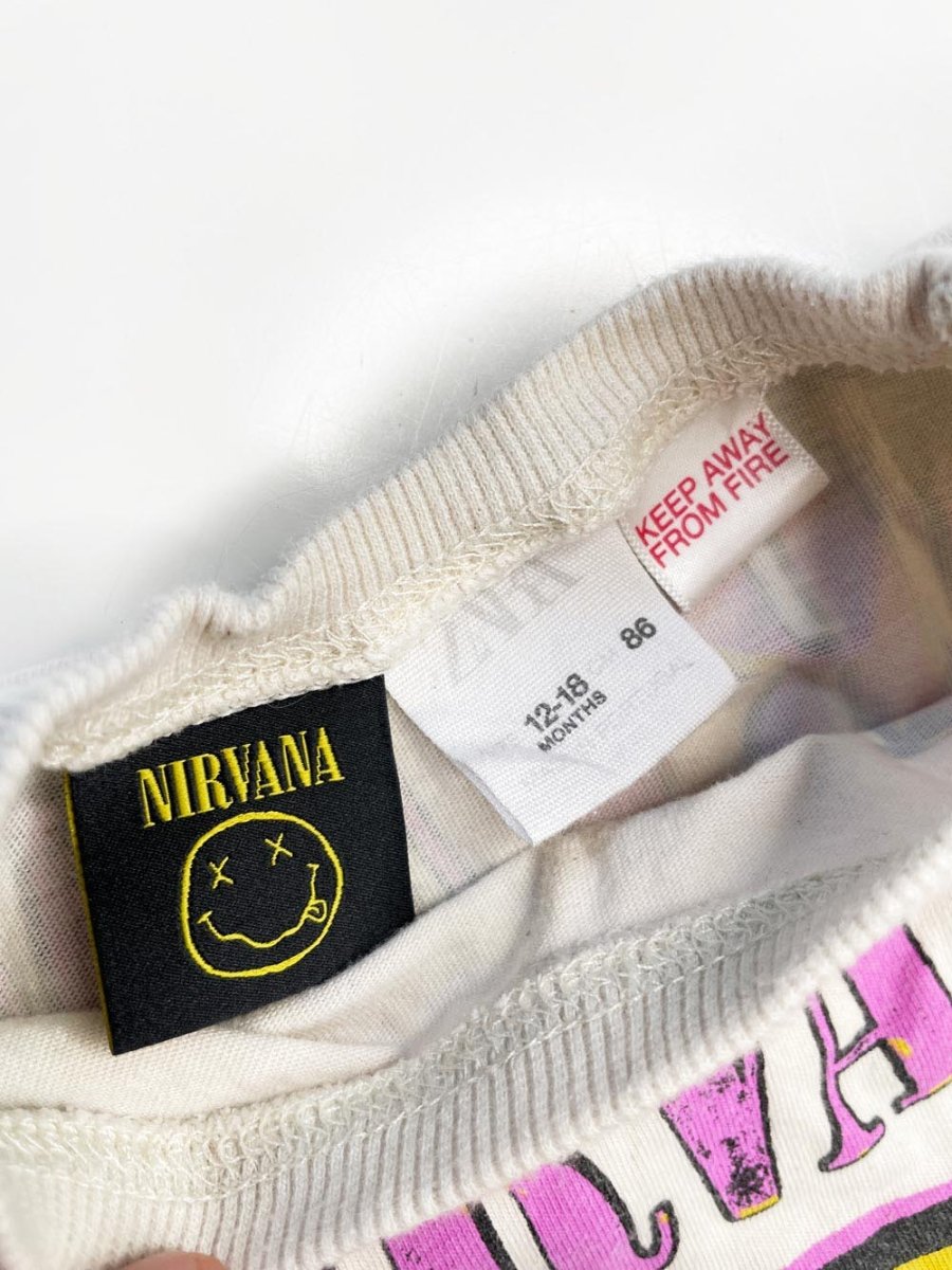 h&m nirvana baby smiley tee - good market thrift store
