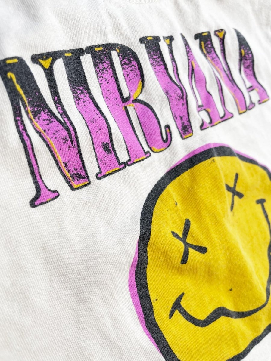 h&m nirvana baby smiley tee - good market thrift store