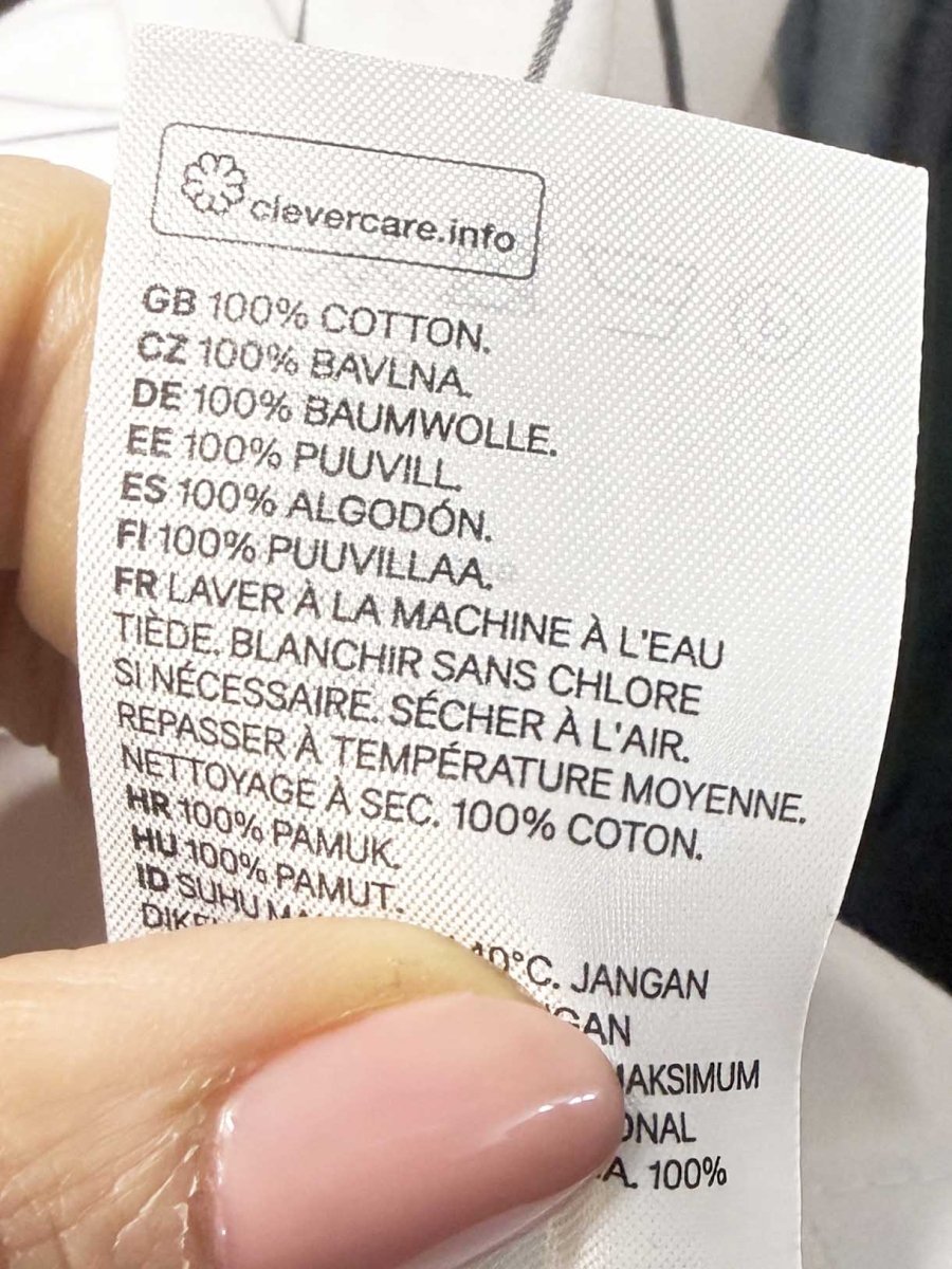 h&m striped full button menswear shirt - good market thrift store