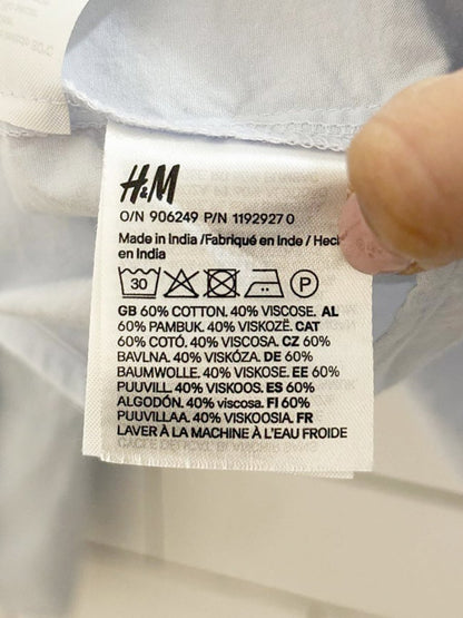 h&m thick cuff full button poplin shirt - good market thrift store