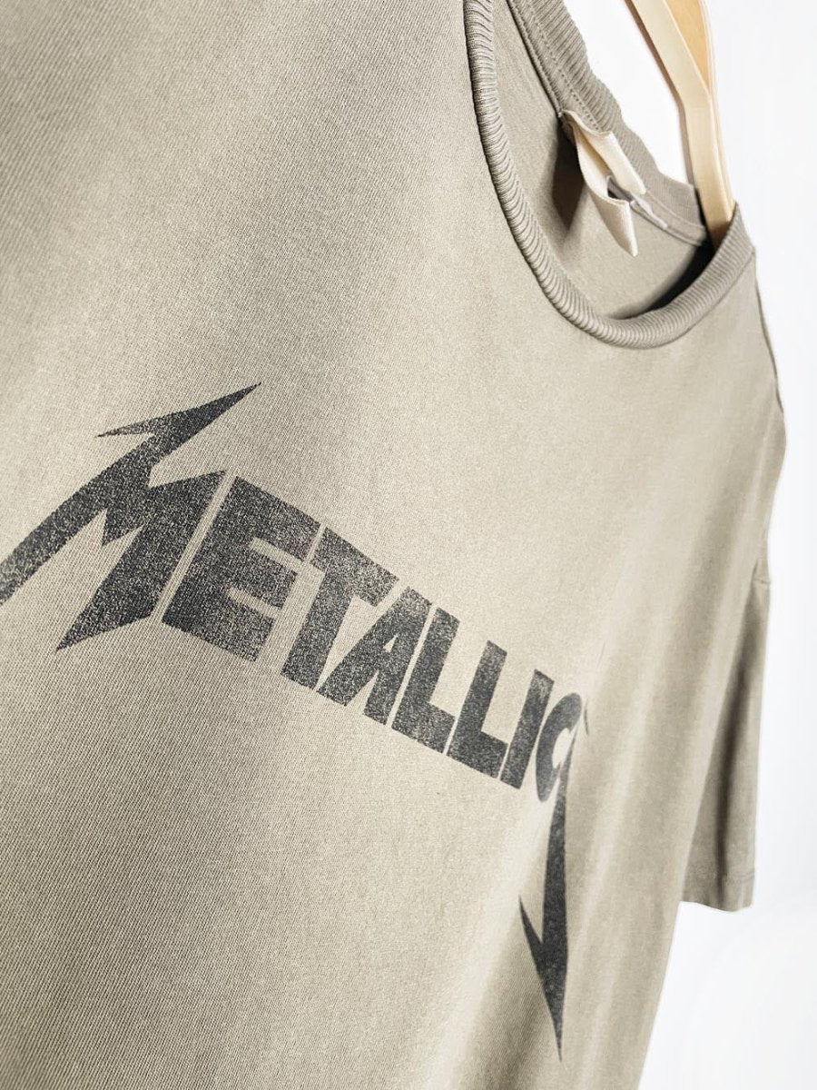 h&m x metallica 2010 world magnetic reprint band tee - good market thrift store
