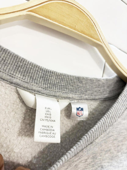 h&m x nfl jacksonville jaguars crewneck sweatshirt - good market thrift store