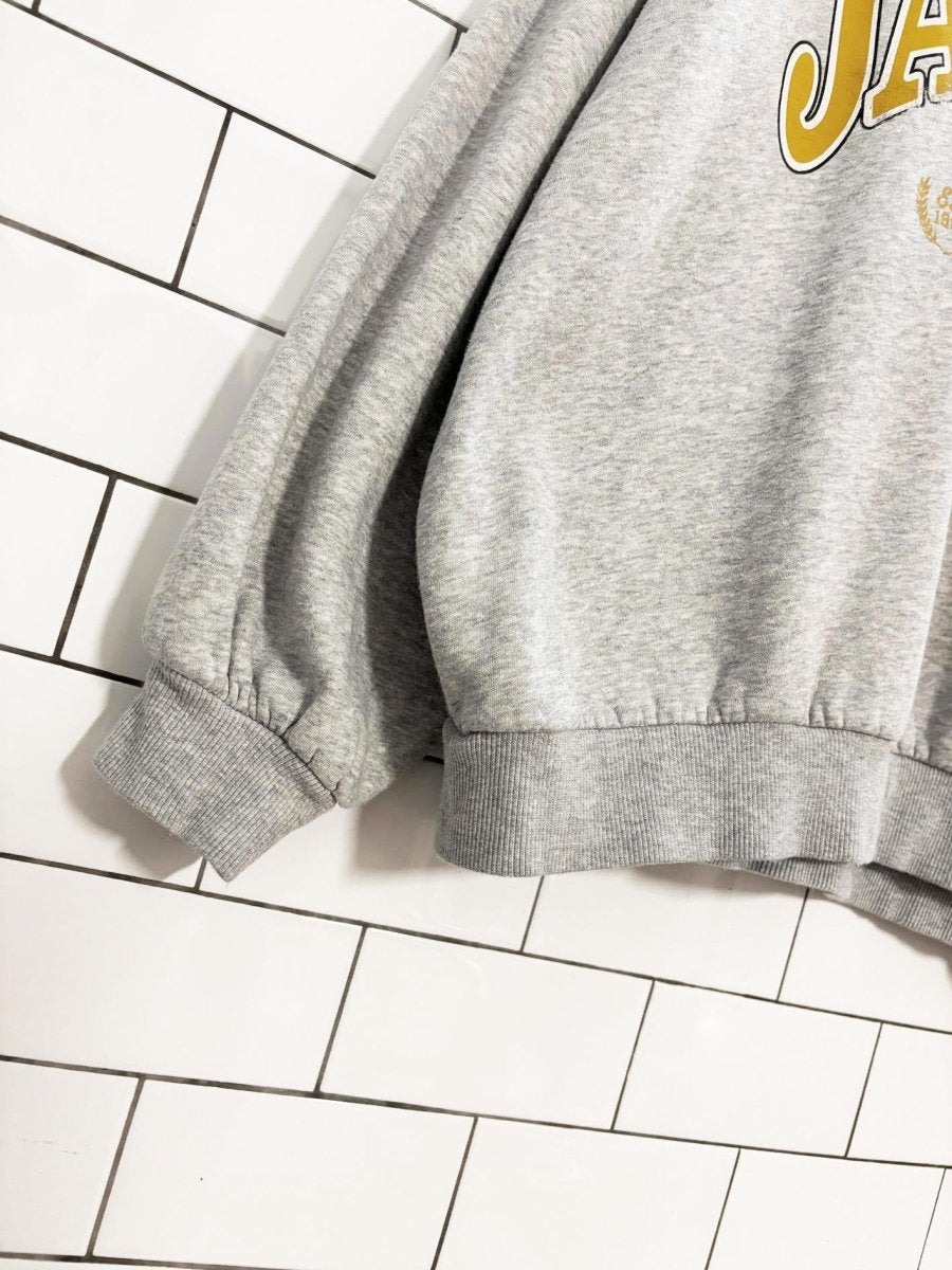 h&m x nfl jacksonville jaguars crewneck sweatshirt - good market thrift store