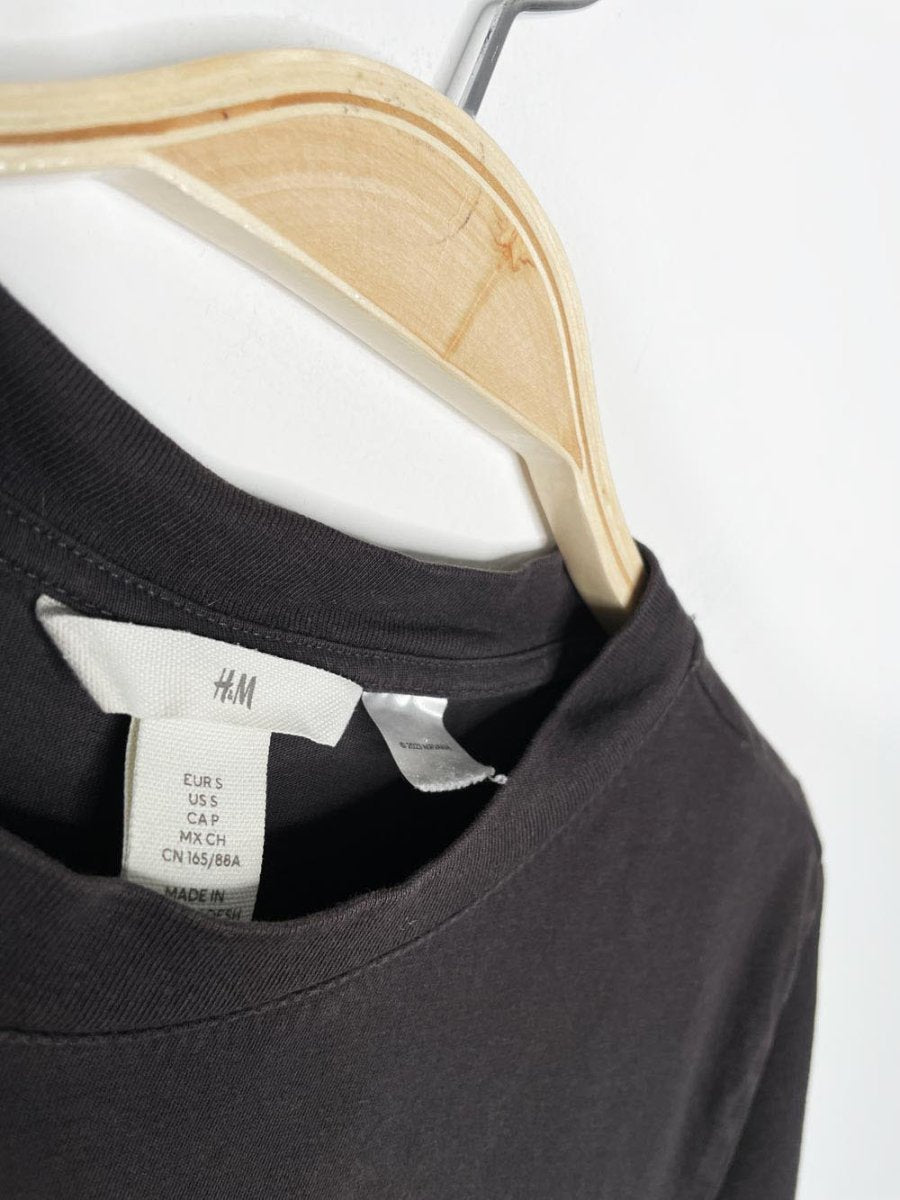 h&m x nirvana smiley face tee - good market thrift store