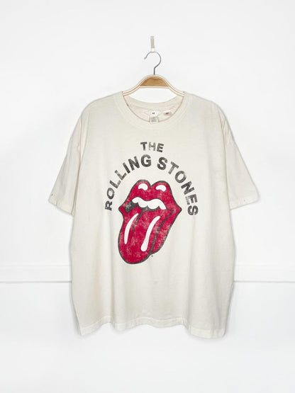 h&m x the rolling stones band tee - good market thrift store