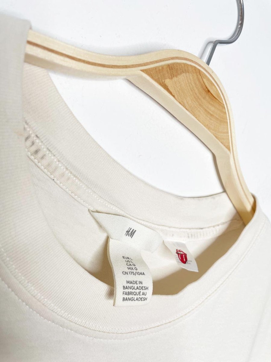 h&m x the rolling stones band tee - good market thrift store