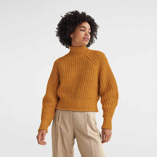 h&m wool-blend chunky sweater