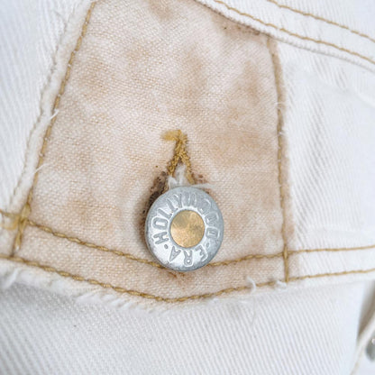 vintage 90s hollywood crop denim jacket