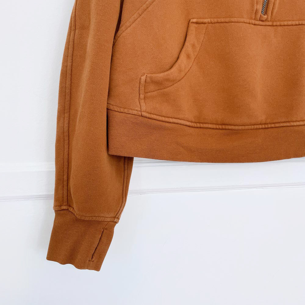 lululemon 2021 oversized scuba 1/2 zip hoodie