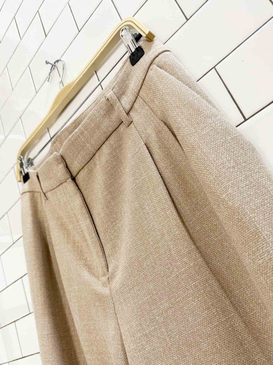 house of harlow 1960 pleated tweed trouser | revolve - good market thrift store