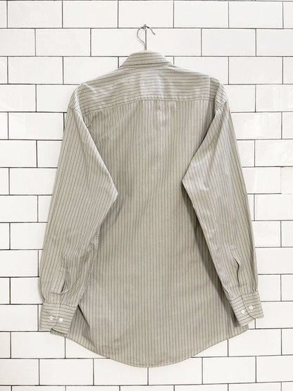 hugo boss multicolour thin stripes dress shirt - good market thrift store