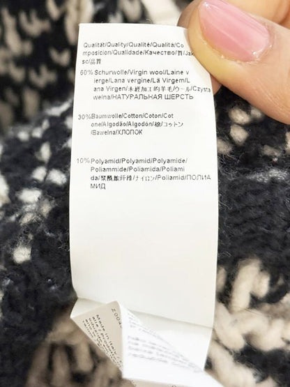 hugo boss wool - blend chunky knit cocoon cardigan | made in Italy - good market thrift store