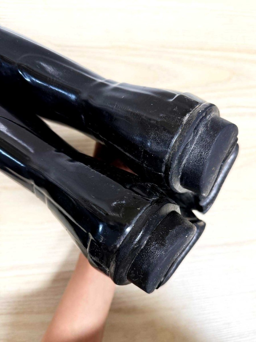 hunter original gloss tall rain boots - good market thrift store