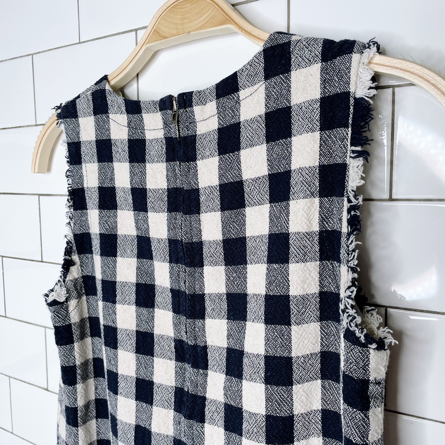 il gufo italy plaid dress and jacket set - size 10