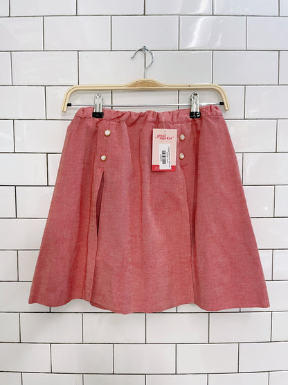 vintage 60's mini skort set