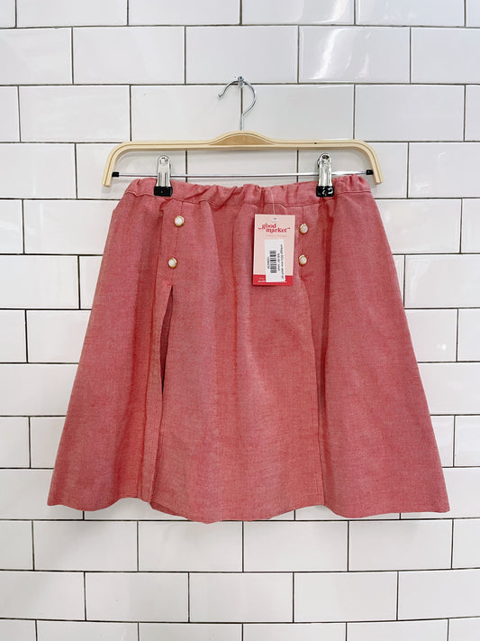 vintage 60's mini skort set