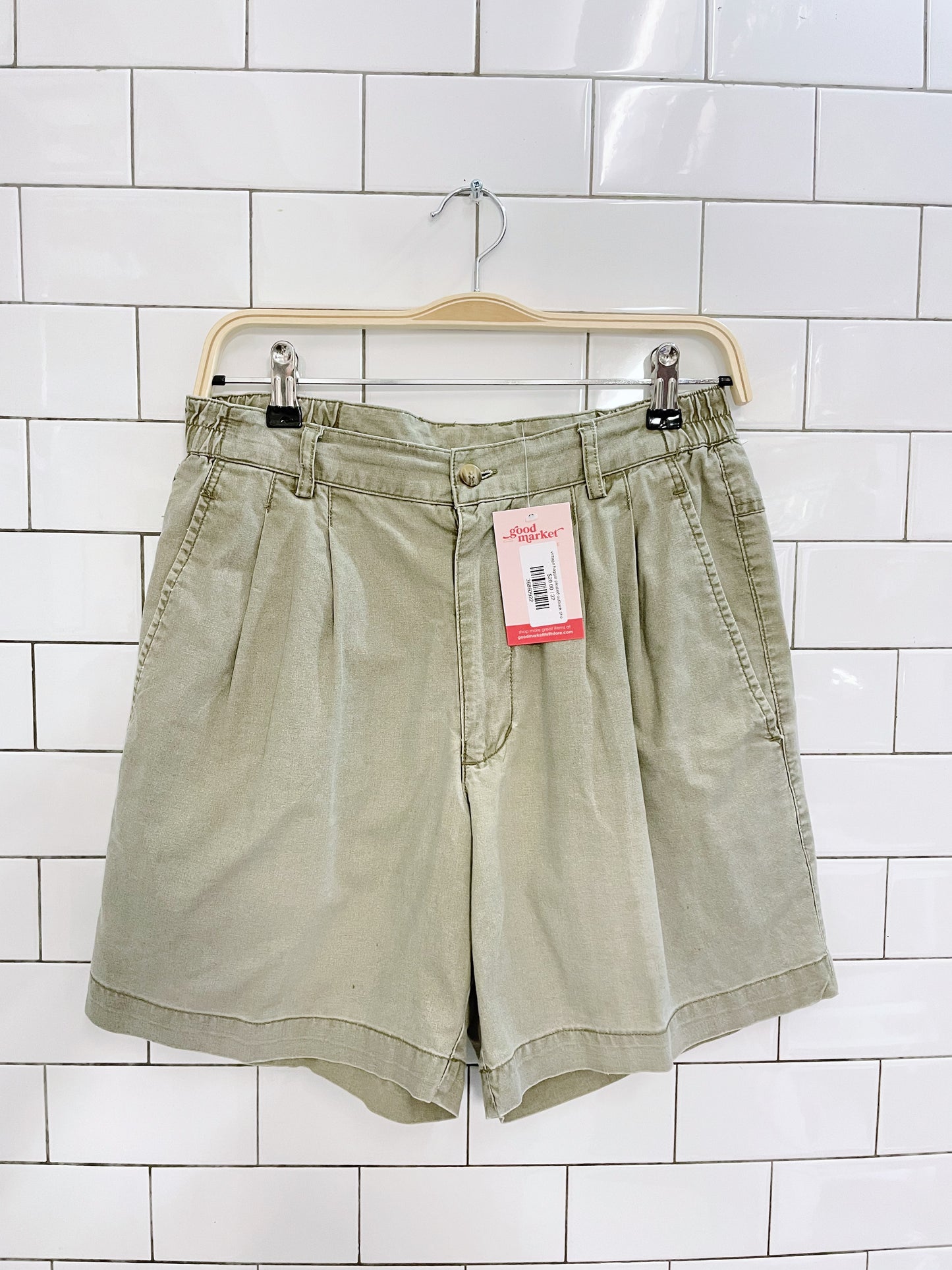 vintage haggar pleated outback short